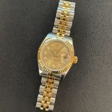 ロレックス デイトジャスト Ref.179173G シャンパン10Pダイヤ photo 1