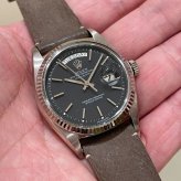 ロレックス デイデイト Ref.1803/9 アンティーク
ブラック
交換ダイヤル（ルミノバ） photo 3