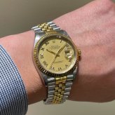 ロレックス デイトジャスト Ref.16233 シャンパンローマ photo 3
