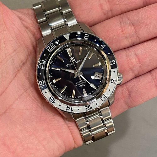 グランド・セイコー メカニカルハイビート36000 GMT Ref.SBGJ237 ブルー