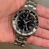 グランド・セイコー メカニカルハイビート36000 GMT Ref.SBGJ237 ブルー 002