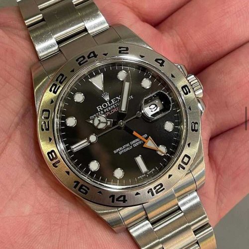 ロレックス エクスプローラーII Ref.216570 ブラック