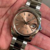 ロレックス オイスター・パーペチュアル・デイト Ref.115200 ピンク 002