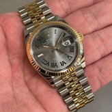 ロレックス デイトジャスト36 Ref.126233 スレートローマ 001