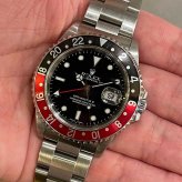 ロレックス GMTマスターII Ref.16710 赤黒ベゼル 002