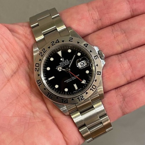 ロレックス エクスプローラーII Ref.16570 ブラック