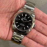 ロレックス エクスプローラーI Ref.214270 夜光なし
鏡面バックル 002