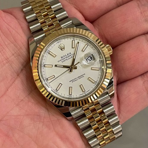 ロレックス デイトジャスト41 Ref.126333 ホワイト