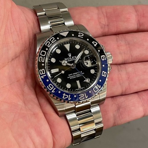 ロレックス GMTマスターII Ref.116710BLNR 
