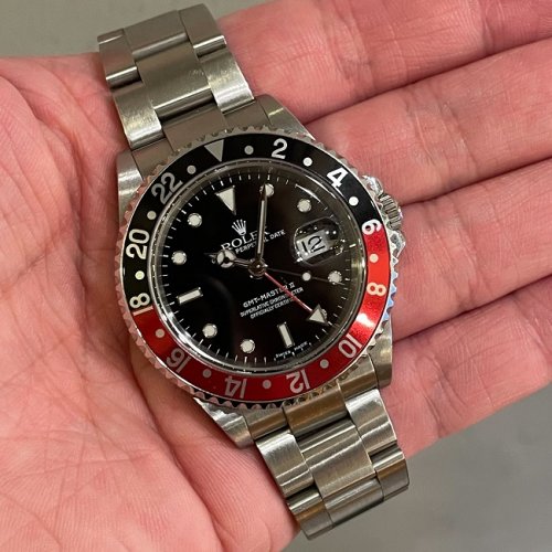 ロレックス GMTマスターII Ref.16710 赤黒ベゼル