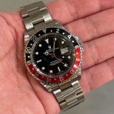 ロレックス GMTマスターII Ref.16710 赤黒ベゼル 001