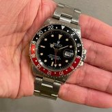 ロレックス GMTマスターII Ref.16760 赤黒ベゼル photo 2