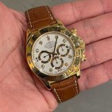 ロレックス デイトナ Ref.16518G ホワイト8Pダイヤ（金目） photo 1