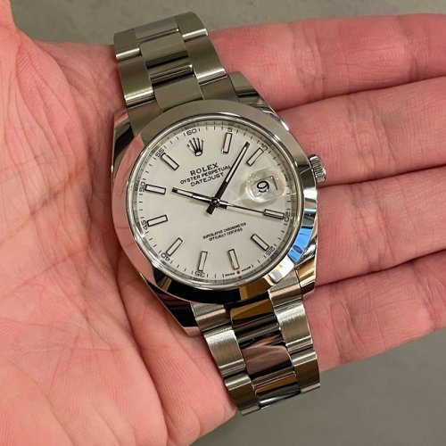 ロレックス デイトジャスト41 Ref.126300 ホワイト