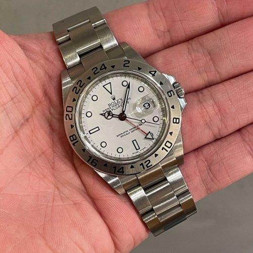 ロレックス エクスプローラーII Ref.16570 ホワイト

ラボ限定「4周年記念SALE　特価品」
4/21（土）～5/7（日）