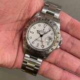 ロレックス エクスプローラーII Ref.16570 ホワイト

ラボ限定「4周年記念SALE　特価品」
4/21（土）～5/7（日） 002