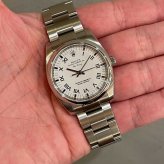 ロレックス エアキング Ref.114200 ホワイトプリントローマ 001