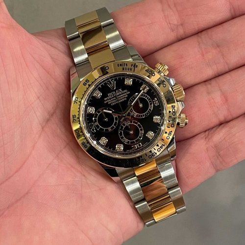 ロレックス デイトナ Ref.116503G ブラック8Pダイヤ
（旧ダイヤル）