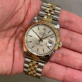 ロレックス デイトジャスト Ref.16233 シルバー 002