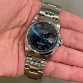 ロレックス デイトジャスト Ref.16200 ブルーローマ 002