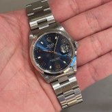 ロレックス オイスター・パーペチュアル・デイト Ref.15200 ブルー飛び