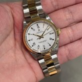 ロレックス オイスター・パーペチュアル Ref.14233M ホワイトプリントローマ  photo 1