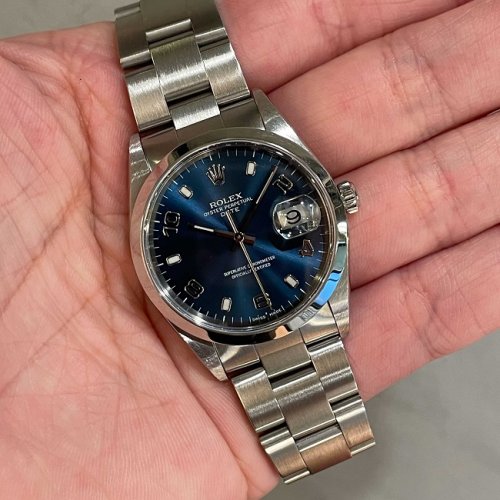 ROLEX オイスターパーペチュアル デイト ref.15200 ブルー