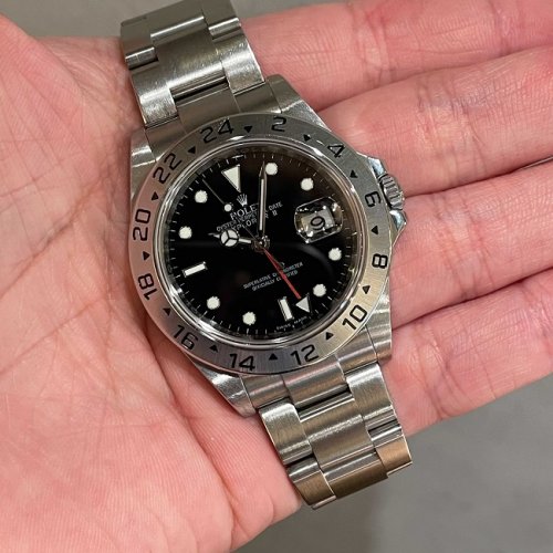 ロレックス エクスプローラーII Ref.16570 ブラック