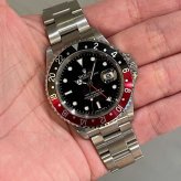 ロレックス GMTマスターII Ref.16710 赤黒ベゼル
スティックダイヤル photo 1