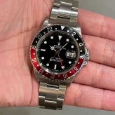 ロレックス GMTマスターII Ref.16710 赤黒ベゼル
スティックダイヤル photo 2