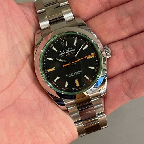 ロレックス ミルガウス Ref.116400GV ブラック