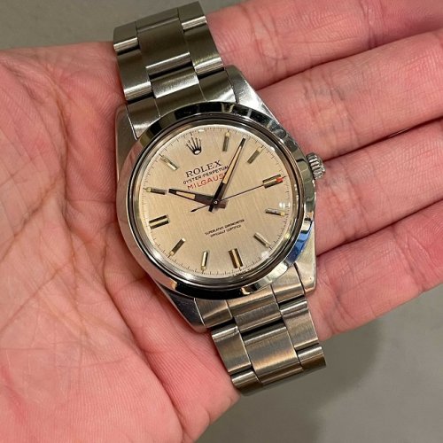 ロレックス ミルガウス Ref.1019 シルバー（前期）　