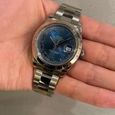 ロレックス デイトジャストII Ref.116300 ブルーローマ photo 2