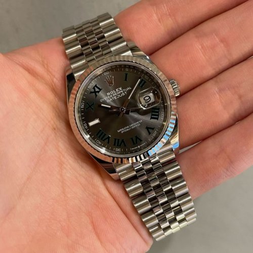 ロレックス デイトジャスト36 Ref.126234 スレートローマ