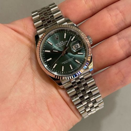 ロレックス デイトジャスト36 Ref.126234 ミントグリーン