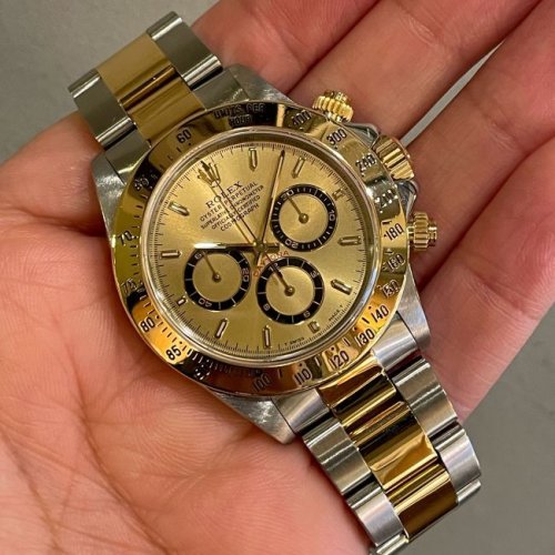 ロレックス デイトナ Ref.16523 シャンパンMK6(トリチノバ)