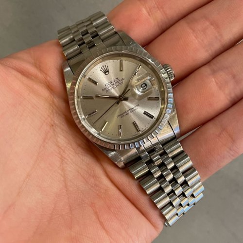 ロレックス デイトジャスト Ref.16220 シルバー