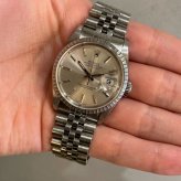 ロレックス デイトジャスト Ref.16220 シルバー photo 2