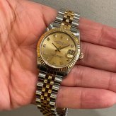 ロレックス デイトジャスト Ref.68273G シャンパン10Pダイヤ photo 2