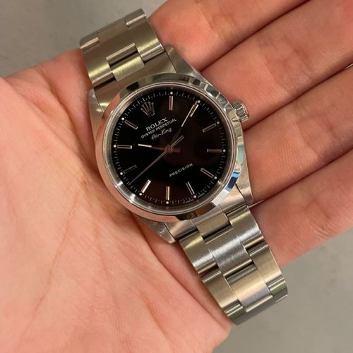 ロレックス エアキング Ref.14000 ブラック