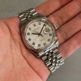 ロレックス デイトジャスト Ref.116234G 銀彫10Pダイヤ photo 1