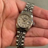 ロレックス デイトジャスト Ref.69174 白彫アラビア photo 2