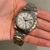 ロレックス エクスプローラーII Ref.16570 白 photo 2