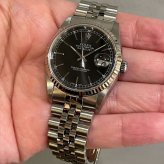 ロレックス デイトジャスト Ref.16234 ブラック photo 2