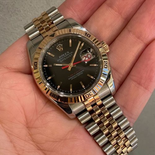 ロレックス ターノグラフ Ref.116261 ブラック