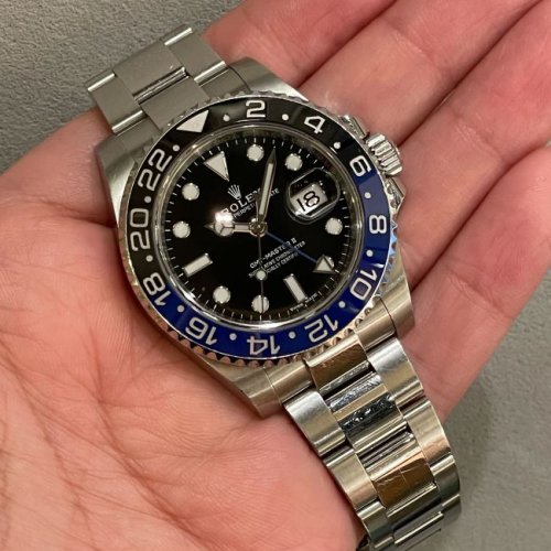 ロレックス GMTマスターII Ref.116710BLNR 