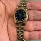 ロレックス デイトジャスト Ref.69173G 青グラデーション photo 2