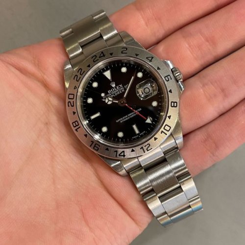 ロレックス エクスプローラーII Ref.16570 ブラック