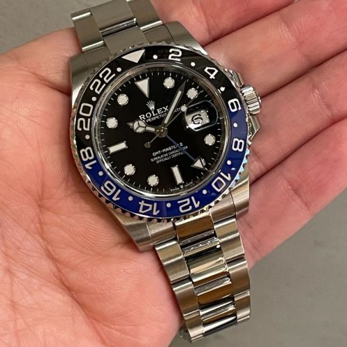 ロレックス GMTマスターII Ref.126710BLNR 