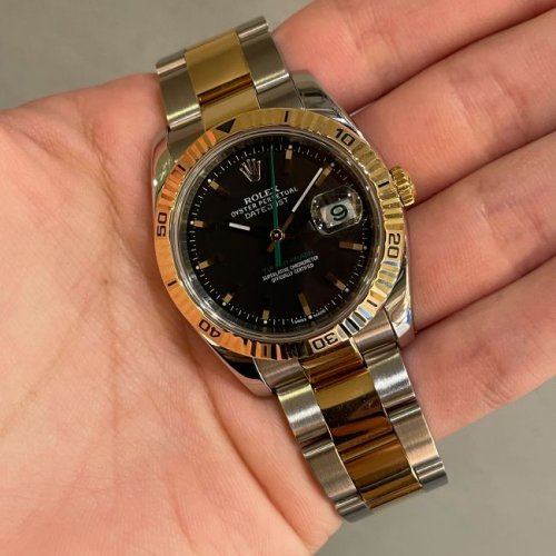 ロレックス ターノグラフ Ref.116263 日本限定ブラック